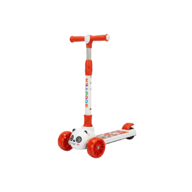 Picture of Panda Kids 3-Wheel Adjustable Scooter with Anti-Slip Deck