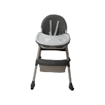 Picture of Feeding Chair KD-2 4-in-1 Convertible Baby High Chair with Safety Harness & Adjustable Tray
