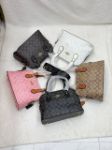 Picture of Coach Signature Monogram Dome Crossbody Replica Handbag