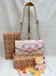Picture of Coach Signature Compact Crossbody Handbag Replica