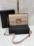 Picture of Modern Oblique Canvas Shoulder Bag with CD Gold Clasp