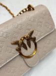 Picture of Modern Oblique Canvas Shoulder Bag with CD Gold Clasp