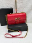 Picture of Modern Oblique Canvas Shoulder Bag with CD Gold Clasp