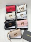 Picture of Modern Oblique Canvas Shoulder Bag with CD Gold Clasp