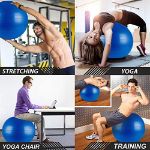 Anti-Burst PVC Fitness Gym Ball | Yoga, Balance & Therapy Exercise Ball