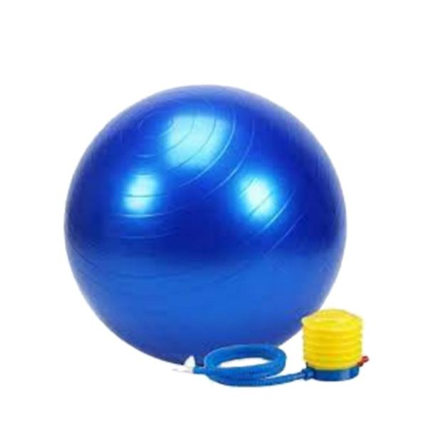 Anti-Burst PVC Fitness Gym Ball | Yoga, Balance & Therapy Exercise Ball