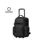 OZUKO 9820L Unisex Wheeled Laptop Backpack Trolley Bag Waterproof Travel Backpack