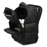OZUKO 9820L Unisex Wheeled Laptop Backpack Trolley Bag Waterproof Travel Backpack