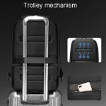 BANGE BG-7251 Waterproof Business Laptop Backpack with USB Charging Port & Anti-Theft Lock