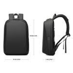 BANGE BG-7251 Waterproof Business Laptop Backpack with USB Charging Port & Anti-Theft Lock