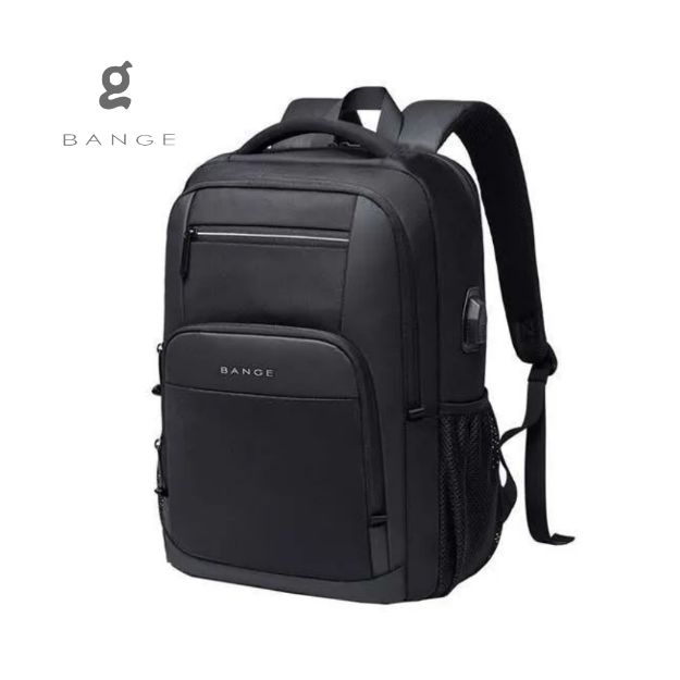 BANGE BG-1921 15.6" Large Capacity Waterproof Laptop Backpack – Anti-Scratch Business & Travel Backpack