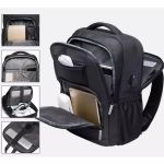 BANGE BG-1921 15.6" Large Capacity Waterproof Laptop Backpack – Anti-Scratch Business & Travel Backpack