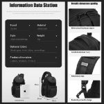 ozuko-9927-16l-waterproof-crossbody-shoulder-bag-lightweight-multi-pocket-travel-daypack