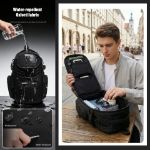 ozuko-9927-16l-waterproof-crossbody-shoulder-bag-lightweight-multi-pocket-travel-daypack