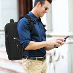 Picture of COOLBELL CB-8281 Business Laptop Backpack – 20L Water-Resistant Travel Bag with USB Charging Port