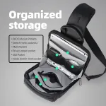 Picture of MARK RYDEN MR707 Futuristic Anti-Theft RFID Sling Chest Bag