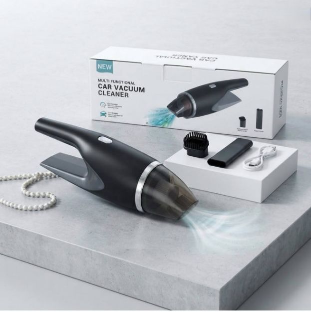 Rechargeable Portable Cordless Vacuum Cleaner – for Home, Office & Car